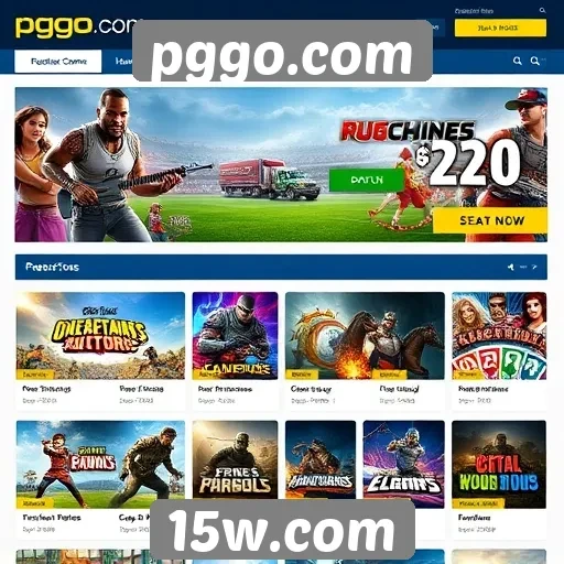 Comparativo entre pggo.com e outros sites de jogos populares